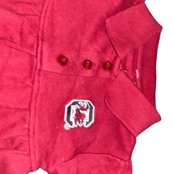 Under armour Kids South Carolina gamecocks black polo shirt top size YXL 14 - Picture 3 of 4